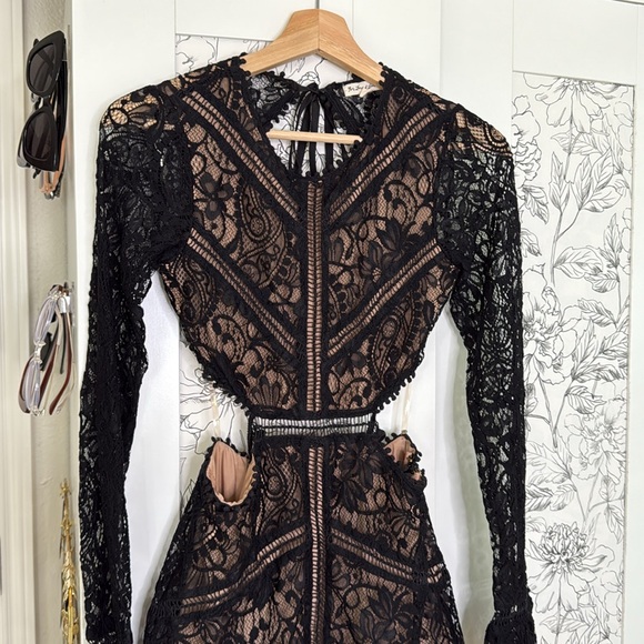 For Love & Lemons emery lace mini dress - Picture 6 of 11